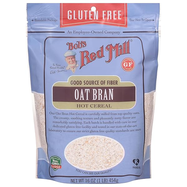BOB’S RED MILL GLUTEN FREE OAT BRAN, 16-OUNCE