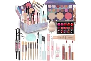 LAZORA Makeup Kit Make Up Gift Set for Girls Makeup Set for Teenagers, Makeup Full Kit for Beginners & Professionals Travel Makeup Set for Teens & Adults