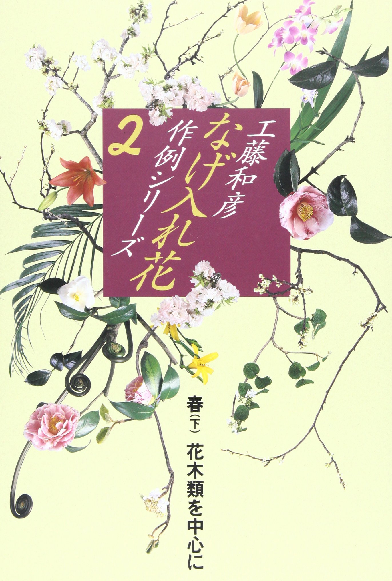 なげ入れ花作例シリーズ 2 春 下 花木類を中心に Amazon De Bucher