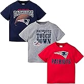 Gerber Unisex Baby NFL 3 Pack Short Sleeve Team Fan Tee Shirt