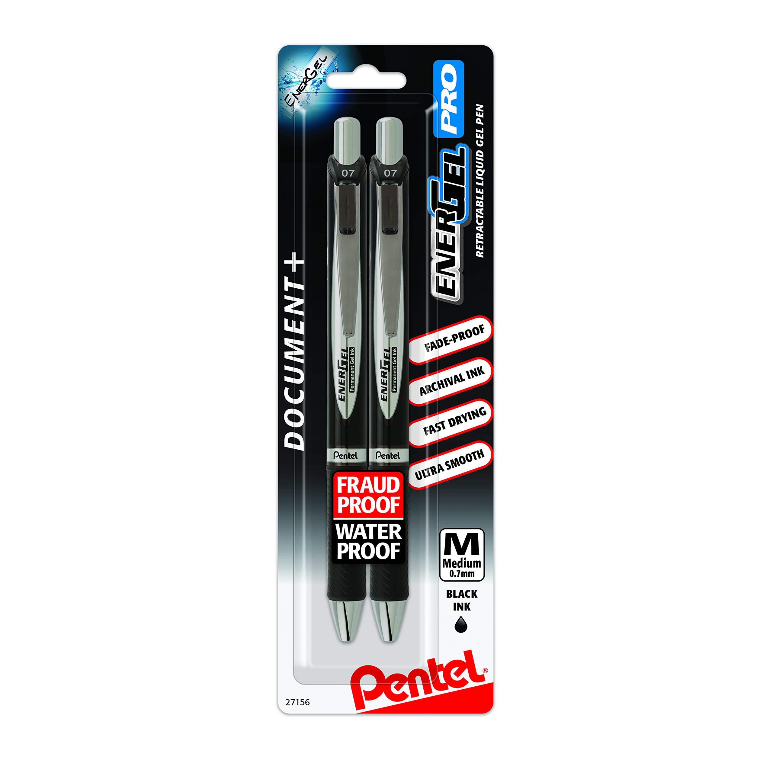 Pentel EnerGel PRO Permanent Gel