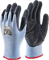 Beeswift Multi-Purpose Gloves Black Large Latex Palm Knitted Base Construction