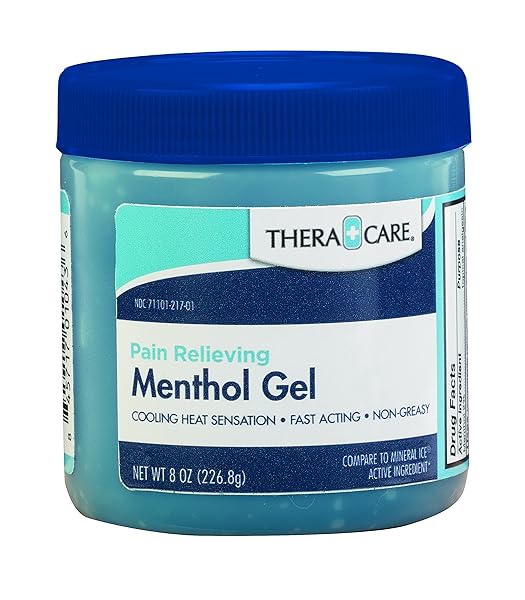 THERA|CARE PAIN RELIEVING MENTHOL GEL | TEMPORARILY RELIEVES...