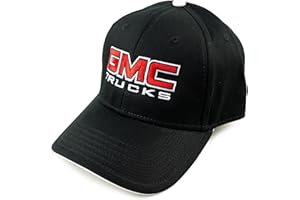 HEM HIGH-END MOTORSPORTS Black Cap for GMC Truck Owners, Embroidered GMC Logo Hat