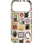 Vintage Cat Collage Whimsical Retro Animal Pet Lover Case for iPhone 17 Pro Max