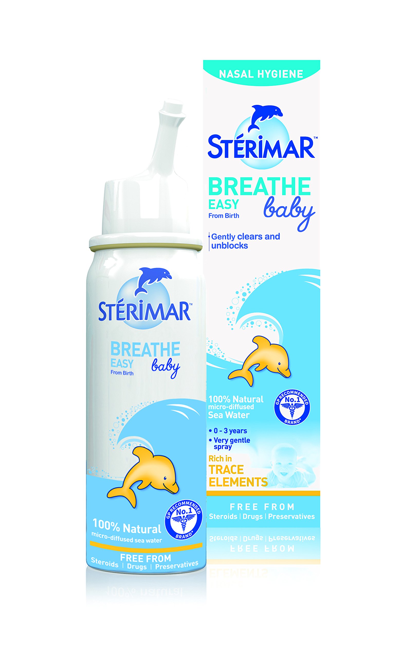 Sterimar Baby Breathe Easy 100 Natural Sea Water Based Nasal Spray