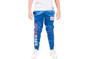 Ultra Game NFL Boys' High Performance Moisture Wicking Fleece Jogger Sweatpants