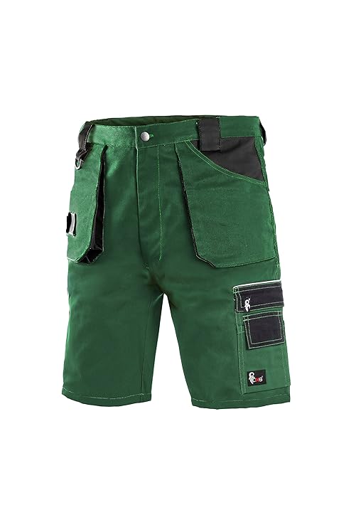 CXS Herren Arbeitsshorts Professionell - Sehr Stabile Strapazierfähige Shorts Arbeitshose Gartenhose Bundhose Gartenshorts