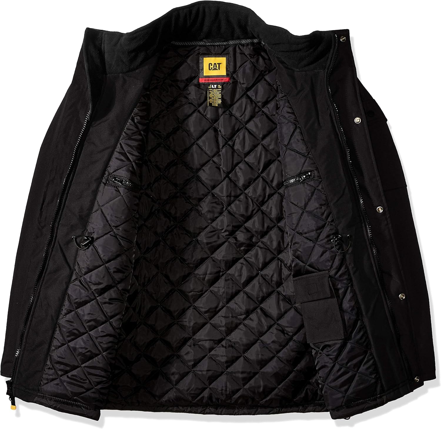 Caterpillar Men's Heavy Insulated Parka (Regular and Big & Tall Sizes) at  Men’s Clothing store