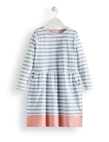 RED WAGON Mädchen Kleid mit Streifenmuster