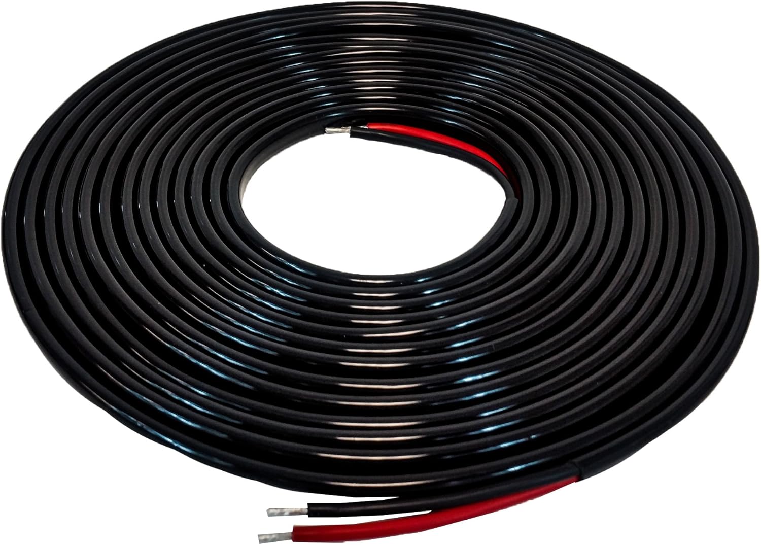 14 AWG 20 ft OZ-USA 2 Wire 12v 24v cable car truck marine boat light led bar electrical wiring industrial: Automotive