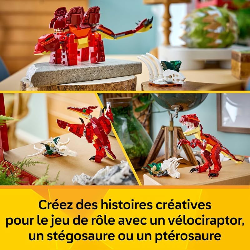 Creator 3-en-1 Le Dinosaure féroce 31379