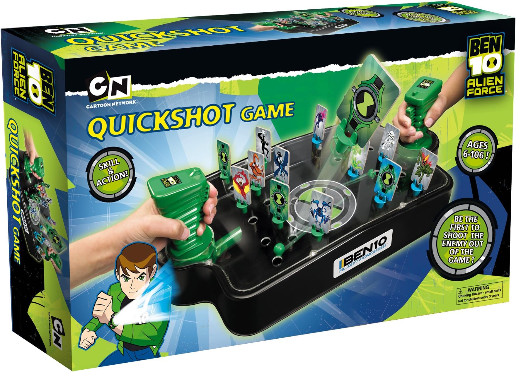 Pressman Toy International Ben 10 Alien Force Quickshot Game