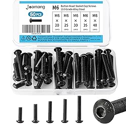 Joamang M6 x 20mm 25mm 30mm 35mm 40mm Button Head