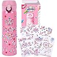 YOFUN Create Your Water Bottle with Tons of Rhinestone Gem Stickers - Craft Kit & DIY Art Set for Children, Gift for Girls - 17 OZ BPA Free Stainless Steel Vacuum Insulated Mug (Gemstone)