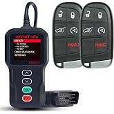 ATPSTOGO DIY Smart Car Keyless Entry Compatible with Jeep Grand Cherokee Dodge Durango 2014 2015 2016 2017 Remote Control Key Fob Replacement FCC ID: M3N-40821302 5 Buttons