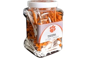 Team Golf NCAA unisex-adult Jar of 175 Golf Tees