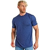 Merino.tech Merino Wool T-Shirt Mens - 100% Merino Wool Undershirt Lightweight Base Layer