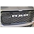 RAM Grille Emblem Overlay Decal Stickers 2025 Ram 1500 (Color: Gloss White)