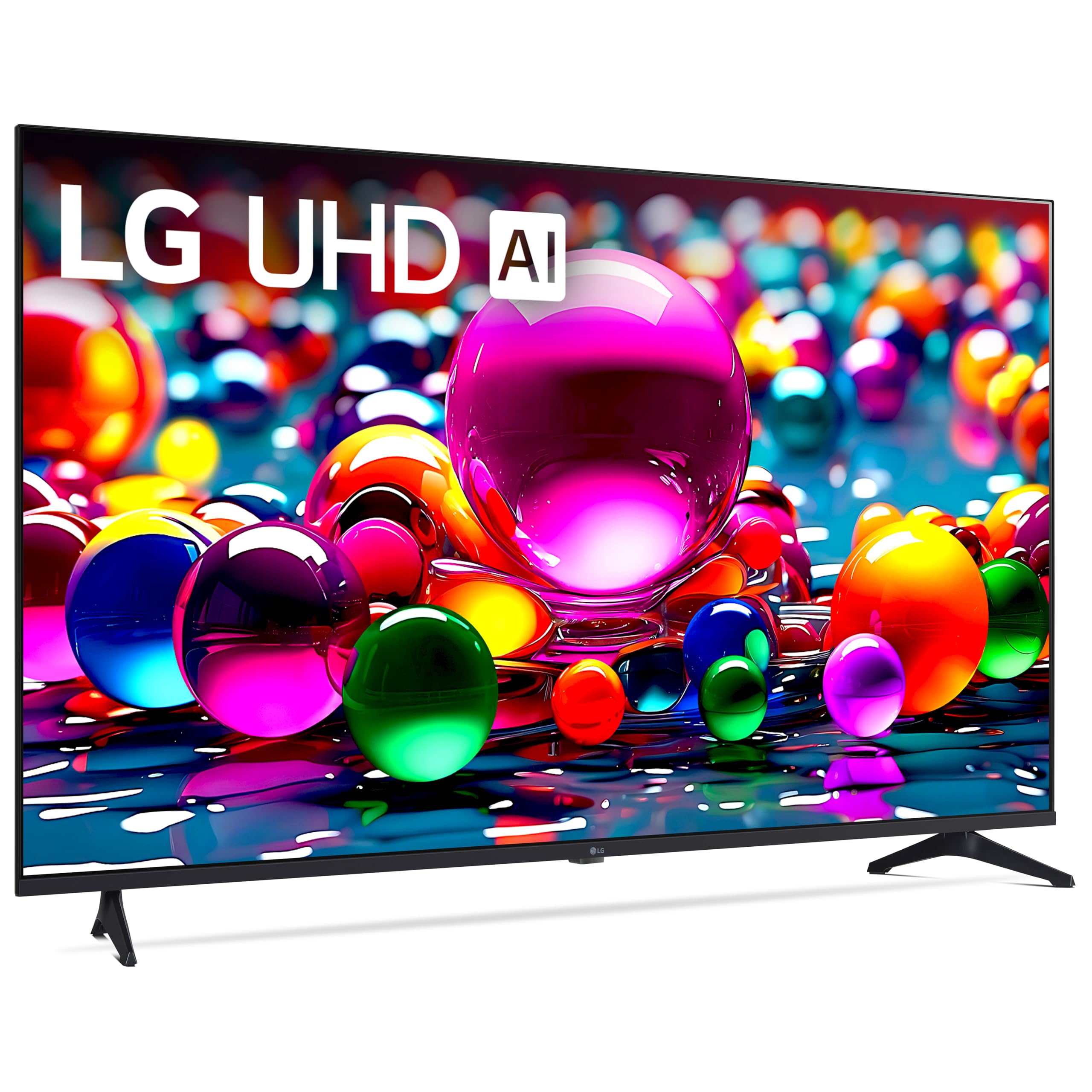 LG 55-Inch Class UHD AI 4K UA77 Series Smart TV w/AI Sound Pro, HDR10, 4K Super Upscaling, Filmmaker Mode, Wow Orchestra, Compatible with Alexa (55UA7700PUB, 2025)