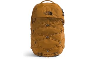 The North Face Borealis Commuter Laptop Backpack | Water Repellent Finish, 16" Laptop Sleeve, Large Main Compartment for Everyday Carry, Timber Tan/TNF Black, One Size