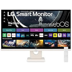 LG 27SR50F-W Smart Monitor 27-Inch FHD
