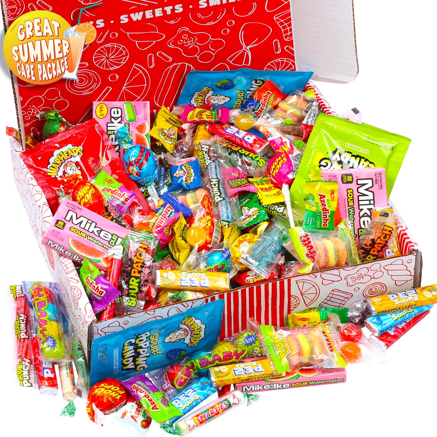 Sour Candy Variety Pack - Bulk Candies - 2 Pounds - Assorted Candy Bag Lalees Party Favors For Kids