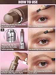 SHEGLAM Brow-Fection Angled Brush & Dip Upgraded