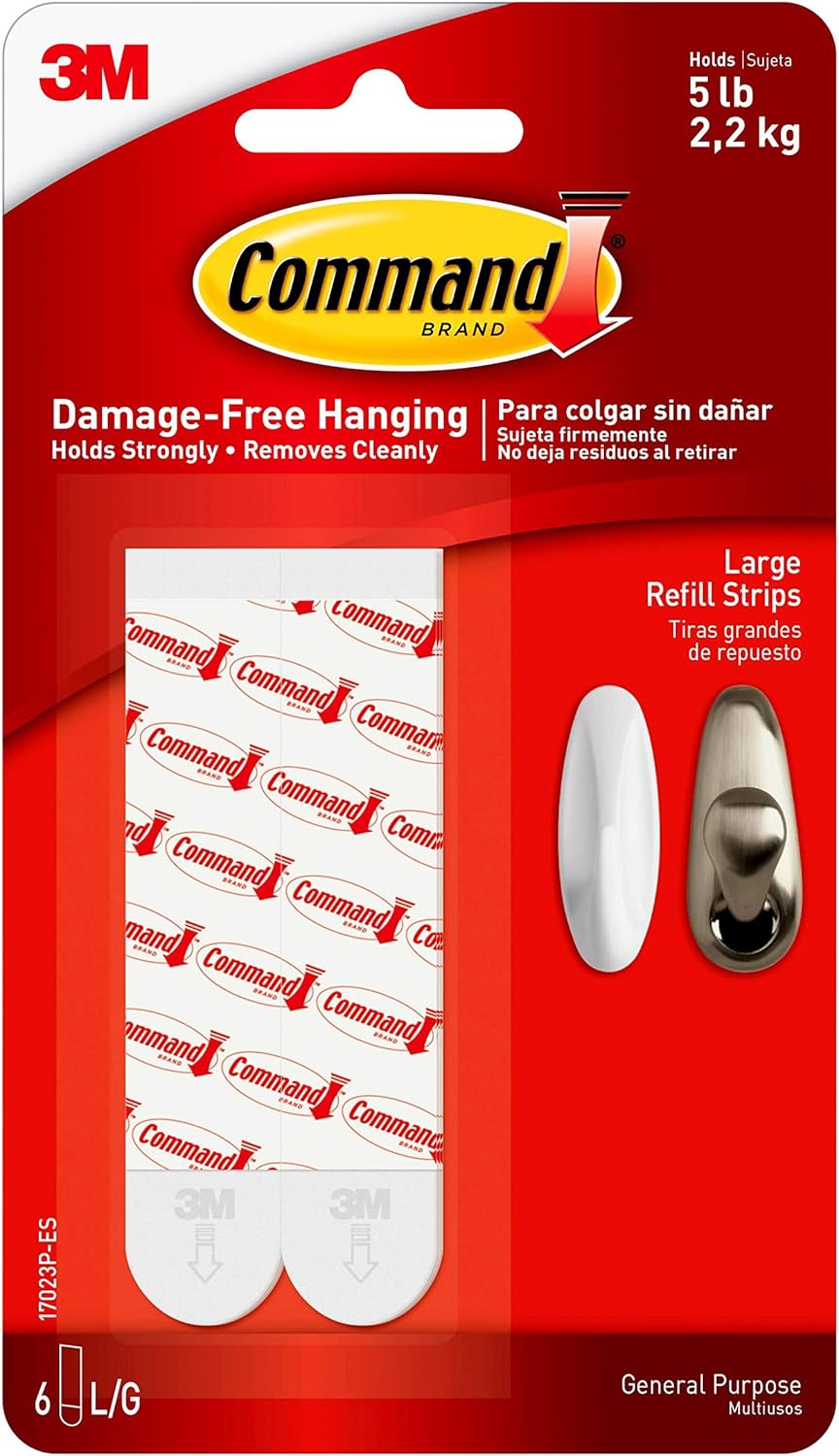 Command Large Refill Replacement Strips 