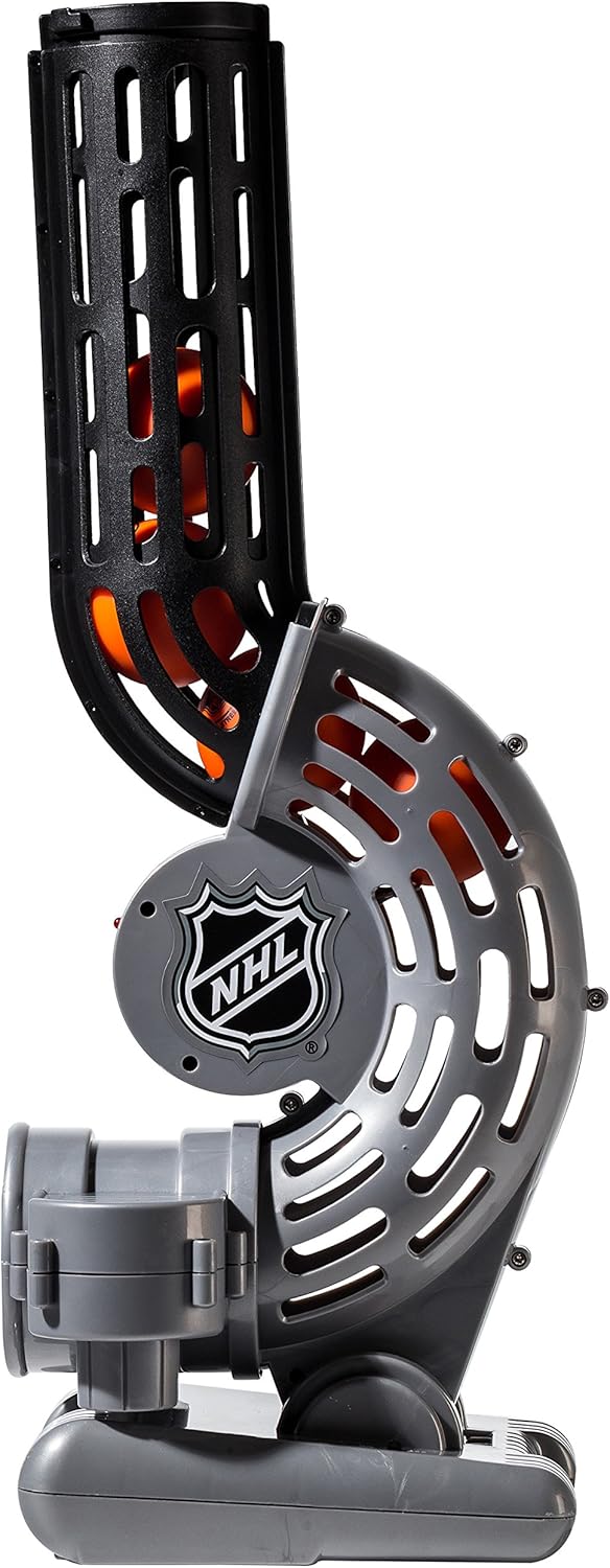 Franklin Sports Automatic One-Timer Hockey Passer - NHL Approved - Includes Four Street Hockey Balls: Sports & Outdoors