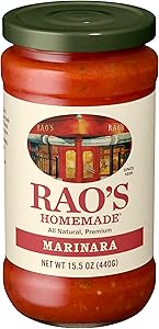 Rao's Homemade Marinara Sauce Made with Italian Tomatoes, 15.5 oz