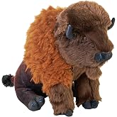 Wild Republic Artist Collection Eco Bison Stuffed Animal - 15"