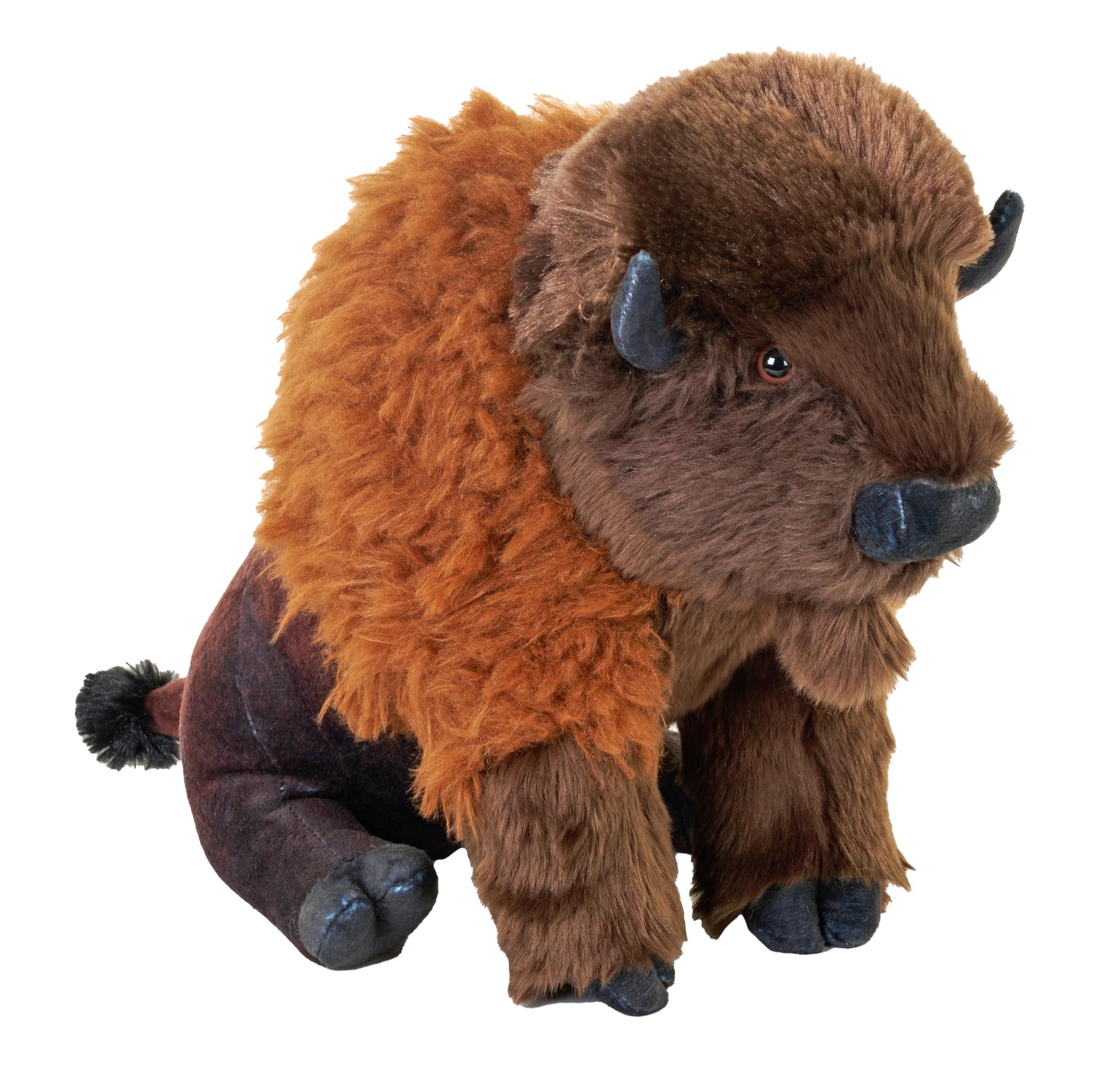 Wild Republic Artist Collection Eco Bison, Stuffed Animal, 15 Inches, Plush Toy, Eco-Friendly