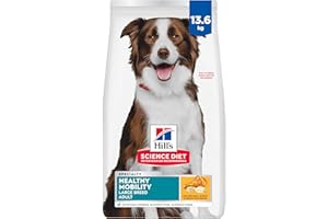 Hill's Science Diet Adult Healthy Mobility Large Breed Chicken Meal, Brown Rice & Barley Recipe Dry Dog Food 13.6 kg Bag