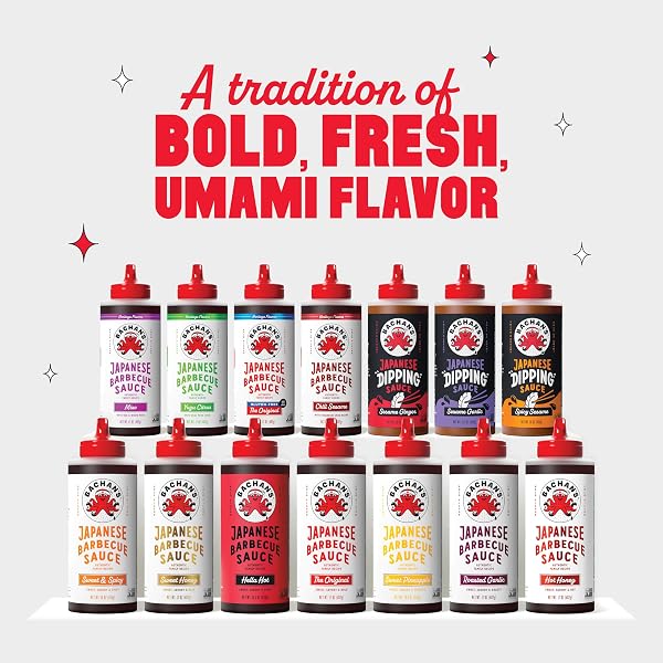 BACHAN’S – JAPANESE BARBECUE SAUCE – GLUTEN FREE, 17 OZ, SMALL BATCH, NON GMO, NO PRESERVATIVES, VEGAN AND BPA FREE. CONDIMENT FOR WINGS, CHICKEN, BEEF, PORK, SEAFOOD, NOODLE RECIPES, AND MORE