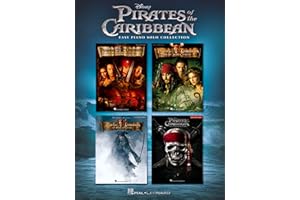 Pirates of the Caribbean Easy Piano Solo Collection | Music by Hans Zimmer and Klaus Badelt | 12 Themes from the Iconic Disney Movies | Sheet Music for Beginner and Intermediate Pianists