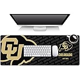 YouTheFan NCAA Colorado Buffaloes Logo Series Desk Pad SMU