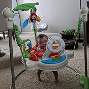 spielspaß lauflernhilfe rainforest jumperoo