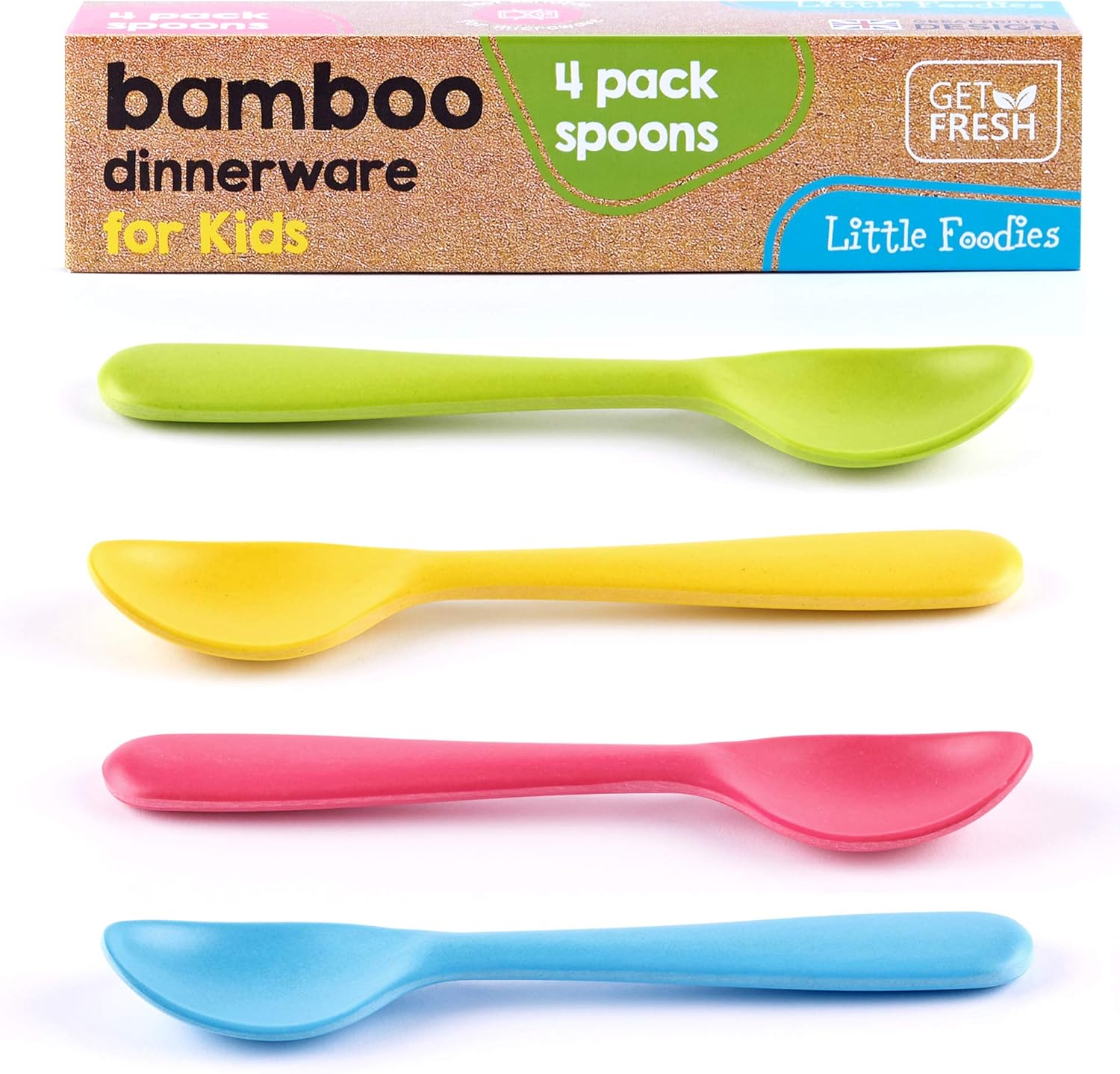 GET FRESH Bamboo Kids Spoons Set 