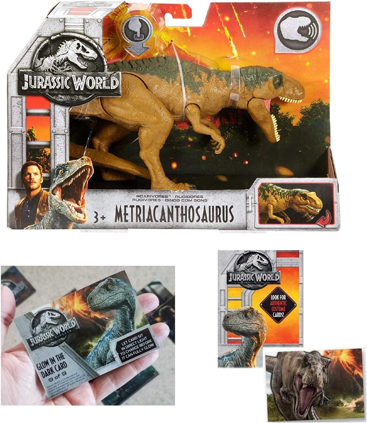 jurassic world roarivores metriacanthosaurus