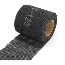 SCOTTCHEN Sanding Screen Mesh Roll For Drywall – 4-1/8" Wide X 20 Ft Long, 120-Grit Silicon Carbide, For Wood, Metal & Paint Removal