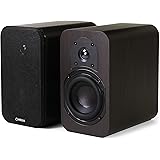 Micca RB42 Reference Bookshelf Speaker with 4-Inch Woofer and Silk Tweeter (Dark Walnut, Pair)