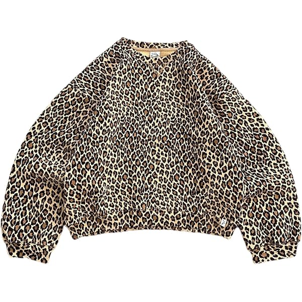 ACCPUR Kapuzenpullover Für Damen, Leopardenmuster, übergroß, Geparden -Kapuzen-Sweatshirt, 2000er-Jahre, Grafik-Pullover, Tops, Y2k Boyfriend- Hoodie, Braun, S