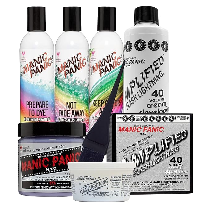 Manic Panic 40 Volume Cream Developer Hair Bleach Kit