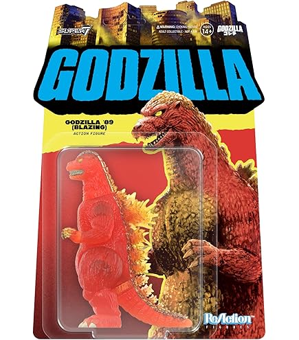 Amazon.com: Super7 Toho Ultimates: Godzilla 1995 Figura de acción