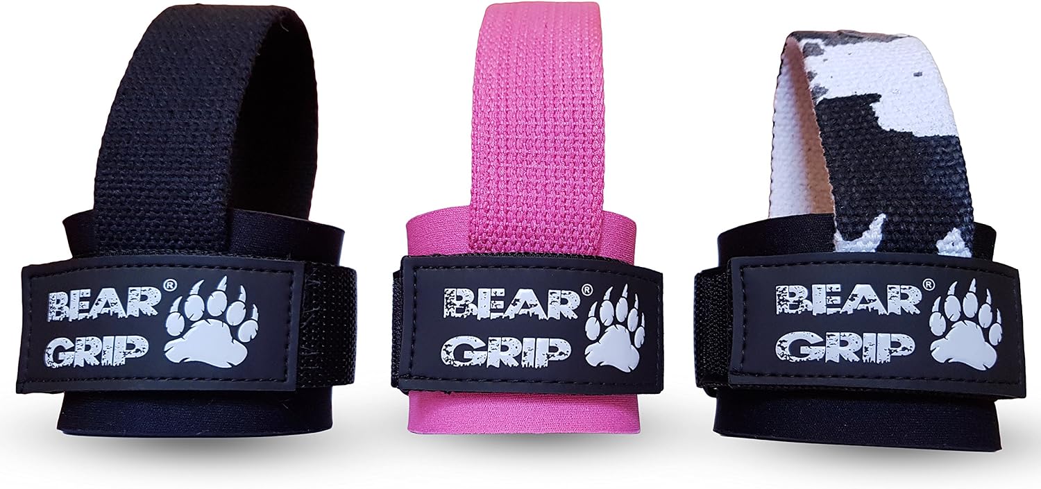 BEAR GRIP Weight Lifting Straps for Weightlifting - Image 4