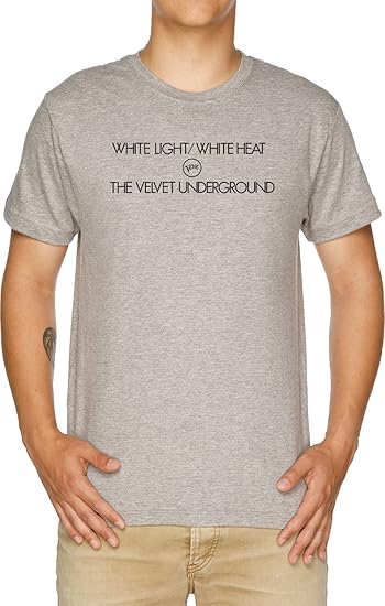 Velvet Underground White Light White Heat Camiseta Hombre Gris