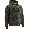 Caterpillar Men's Tall Trademark Hooded Sweatshirt (Regular and Big Sizes)