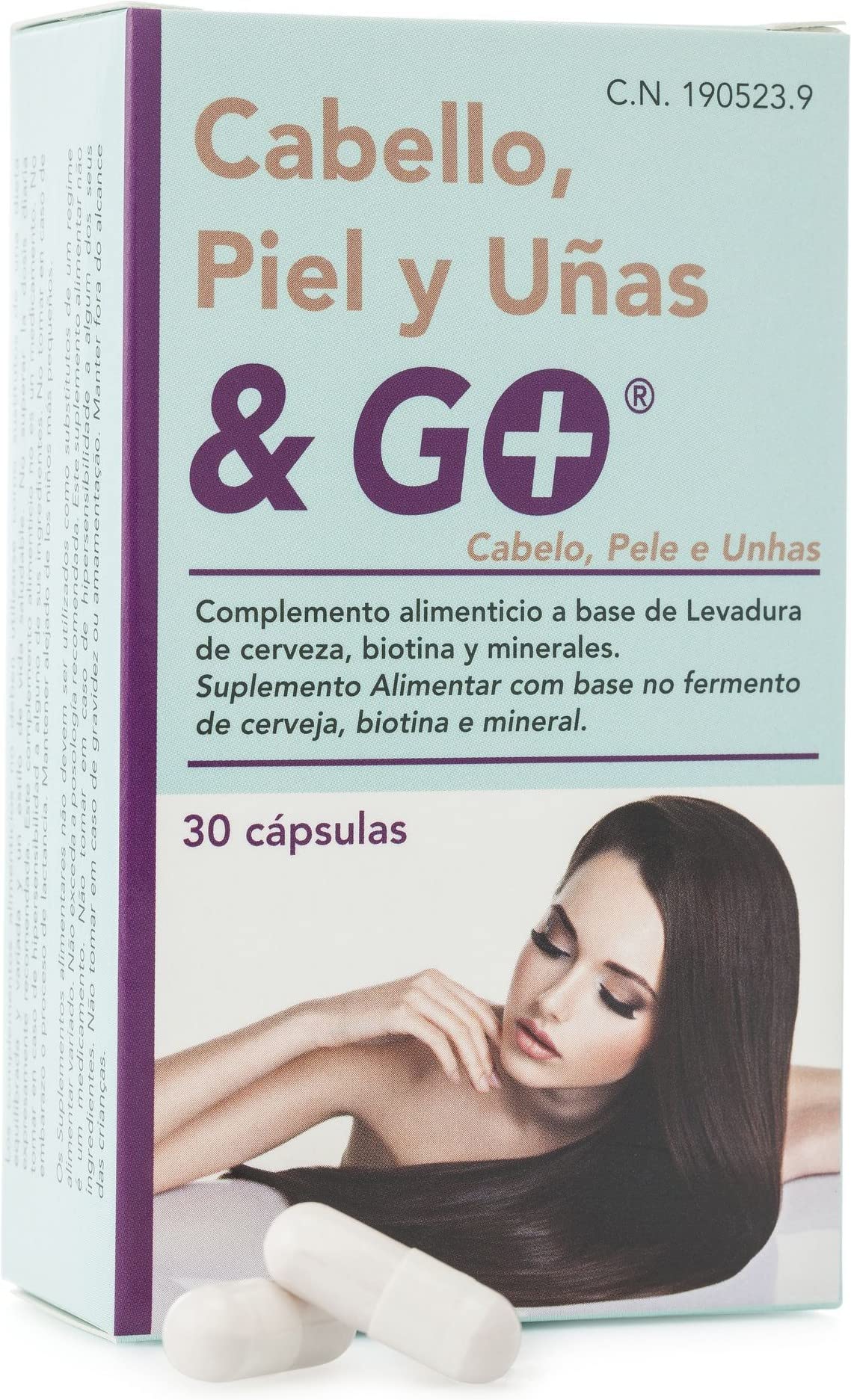 Pharma & Go Hair Skin and Nails 30 Capsules – 1 Unit