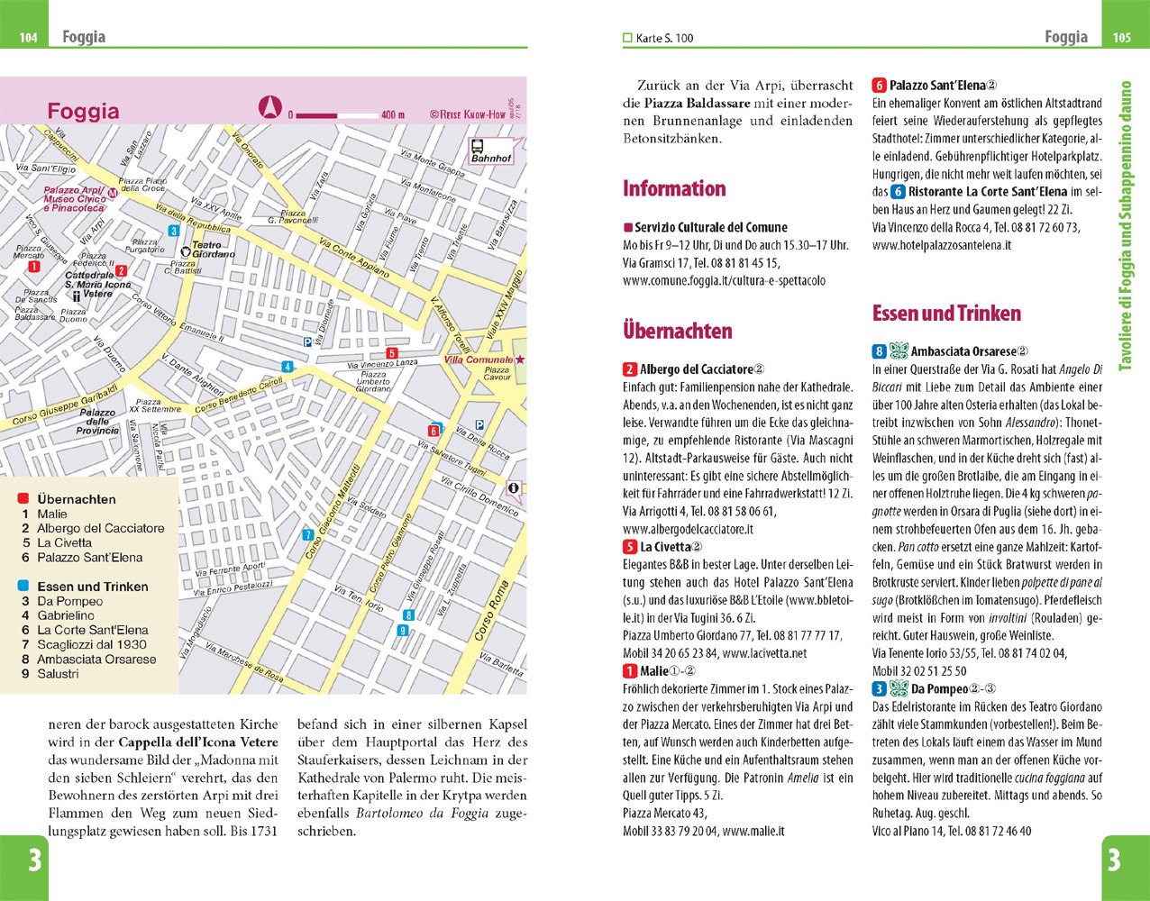 Reise Know How Reisefuhrer Apulien Gargano Salento